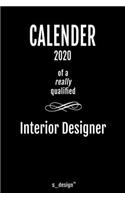 Calendar 2020 for Interior Designers / Interior Designer