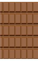 milk chocolate notebook