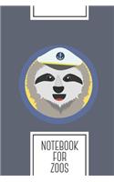Notebook for Zoos: Lined Journal with Slot captain with hat Design - Cool Gift for a friend or family who loves yacht presents! - 6x9" - 180 White lined pages - You Ca