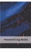Password Log Books: Personal Internet Address and Password Logbook Keeper Alphabetical Organizer Book Pocket Size 6x9 Inch Notebook (Volume 10)(10 Password Log Books)