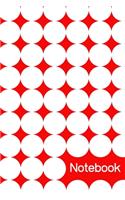 Notebook (6x9inch with 108-blank pages): Polka Dot Notebook for Polka Dot Lovers; Dotty Notebook; Pattern Notebook; 6x9inch Notebook with 108-wide lined pages