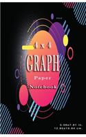 Graph paper Notebook 4 x 4