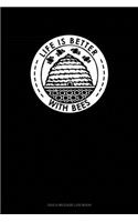 Life Is Better With Bees: Gas & Mileage Log Book(49 Gas & Mileage Log Book)