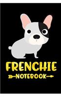 Frenchie Notebook: Lined Journal Composition Notebook - French Bulldog