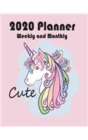 2020 Planner Weekly and Monthly