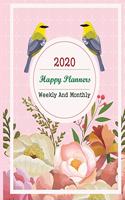 2020 Happy Planners Weekly And Monthly