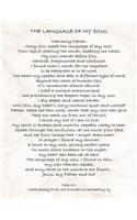 The Language Of My Soul
