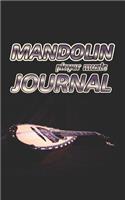 Mandolin Player Music Journal: Music Blank Sheet Notebook for Musicians. 200 Pages with 5 X 8(12.7 X 20.32 CM) Size for Your Music Notes. Music Journal for Musicians and Songwrite