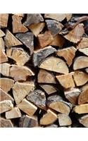 Wood Tree Woodworking Woodworker Trees Forest Nature Rainforest Savannah Woods: Notebook Large Size 8.5 x 11 Ruled 150 Pages