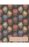 2019 Daily Planner: Adorable Whimsical Owls Will Help You Keep a Wise Eye on Your Daily Schedule All Through 2019! Full Sized Page a Day Layout to Keep Your Calendar on(2 Adorable Owls Planner)