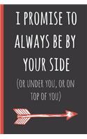 I Promise to Always Be by Yourside(or Under You, or on Top of You)