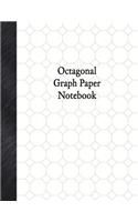 Octagonal Graph Paper Notebook: 1" Octagonal Rule, 80 Pages