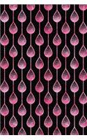 Journal Notebook Teardrops Pattern 9: Blank Journal To Write In, Unlined For Journaling, Writing, Planning and Doodling, For Women, Men, Kids, 160 Pages, Easy To Carry Size.(9 Handy Plain Journal 2)