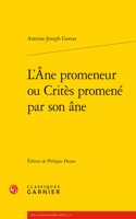 L'Ane Promeneur Ou Crites Promene Par Son Ane