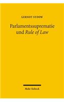 Parlamentssuprematie und Rule of Law