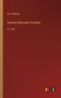 Svenska Riksradets Protokoll