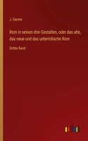 Rom in seinen drei Gestalten, oder das alte, das neue und das unterirdische Rom