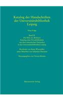 Die Rifa'iya (Refaiya). Katalog Einer Privatbibliothek Aus Dem Osmanischen Damaskus in Der Universitatsbibliothek Leipzig