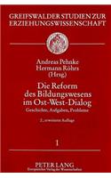 Die Reform Des Bildungswesens Im Ost-West-Dialog