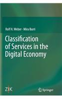 Classification of Services in the Digital Economy