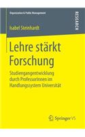 Lehre Stärkt Forschung