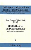 Rechtstheorie Und Gesetzgebung