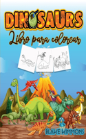 Libro para colorear de dinosaurios
