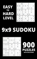 Sudoku - Easy to Hard Level: Amazing 900 Sudoku puzzles with Solutions Sudoku game for beginners or advanced players Sudoku puzzle books for adults