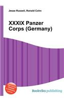 XXXIX Panzer Corps (Germany)