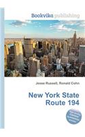 New York State Route 194: (English)