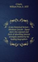 new historical lecture