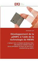 Développement de la µdmfc À L Aide de la Technologie de Mems