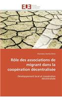 R�le Des Associations de Migrant Dans La Coop�ration D�centralis�e