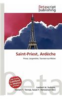 Saint-Priest, Ardeche: (English)