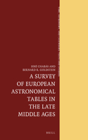 Survey of European Astronomical Tables in the Late Middle Ages
