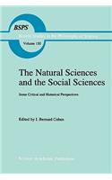 Natural Sciences and the Social Sciences