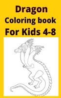 Dragon Coloring book For Kids 4-8