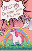 Unicorn Coloring Book For Adult