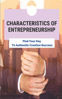 Characteristics Of Entrepreneurship