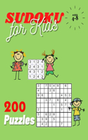 200 Puzzles Sudoku for Kids Ages 4-8