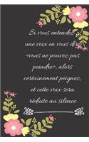 Si vous entendez une voix en vous dire vous ne pouvez pas peindre, alors certainement peignez, et cette voix sera réduite au silence