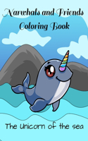Narwhals and Friends Coloring Book