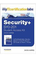 Myitcertificationlabs: Security+ Lab with Pearson Etext -- Standalone Access Card -- For Comptia Security+ Sy0-201 CG