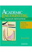 Academic Encounters: Human Behavior Student's Book