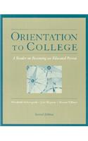 Orientation to College: A Reader on Becoming an Educated Person