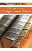A Handbook for Writing Formal Papers