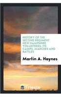 History of the Second Regiment New Hampshire Volunteers
