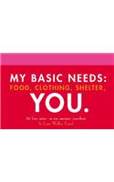 My Basic Needs: Food,Clothing Shelter,You