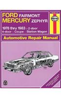 Ford Fairmont & Mercury Zephyr (78 - 83)
