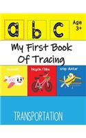 My First Book Of Tracing: Letter Tracing Books for Kids Ages 3-5 , Preschool Practice Handwriting Activity Workbook, Volume 5